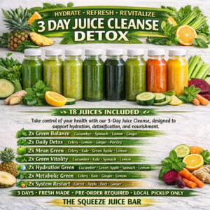 3 Day Juice Cleanse Detox